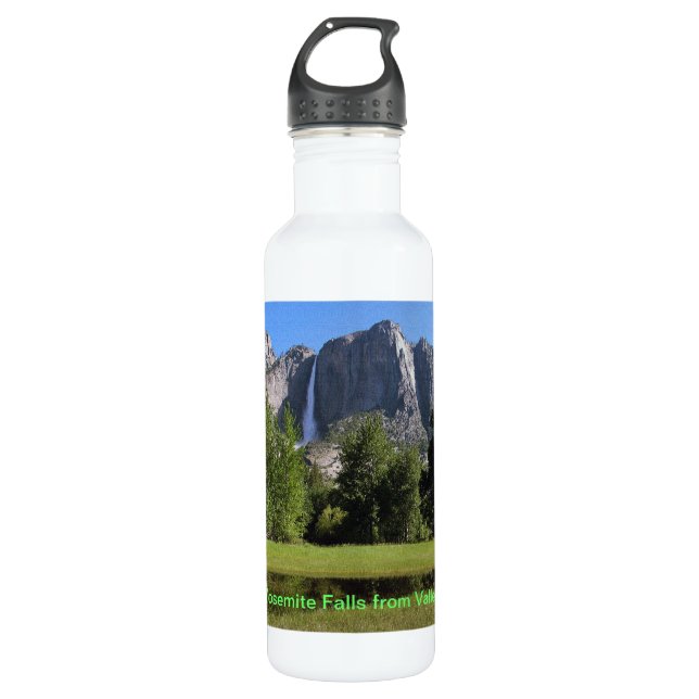 Yosemite Falls from Valley in California 710 Ml Water Bottle (Front)