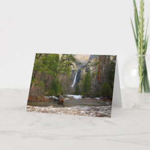 Yosemite Falls Holiday Card