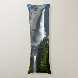 Yosemite Falls II from Yosemite National Park Body Cushion