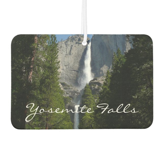 Yosemite Falls II from Yosemite National Park Car Air Freshener (Front)