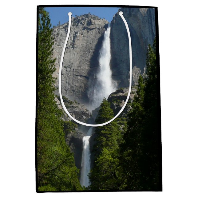 Yosemite Falls II from Yosemite National Park Medium Gift Bag (Front)