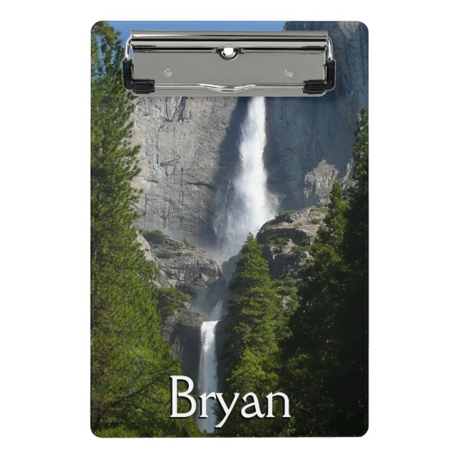 Yosemite Falls II from Yosemite National Park Mini Clipboard (Front)