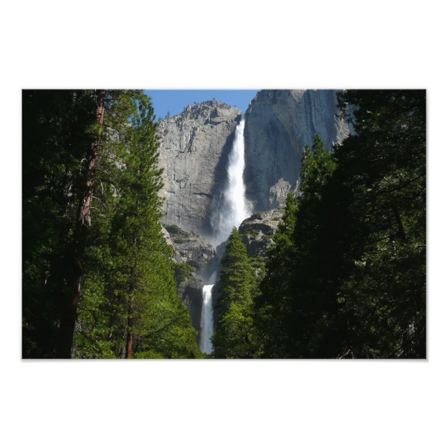 Yosemite Falls II from Yosemite National Park Photo Print (Front)