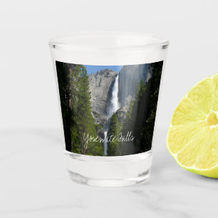 Yosemite Falls II from Yosemite National Park Shot Glass