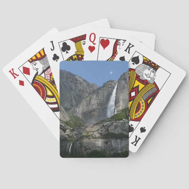 Yosemite Falls III from Yosemite National Park Playing Cards (Back)