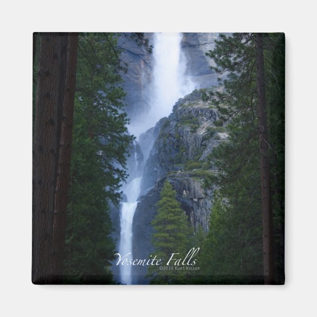 Yosemite Falls Magnet (Front)