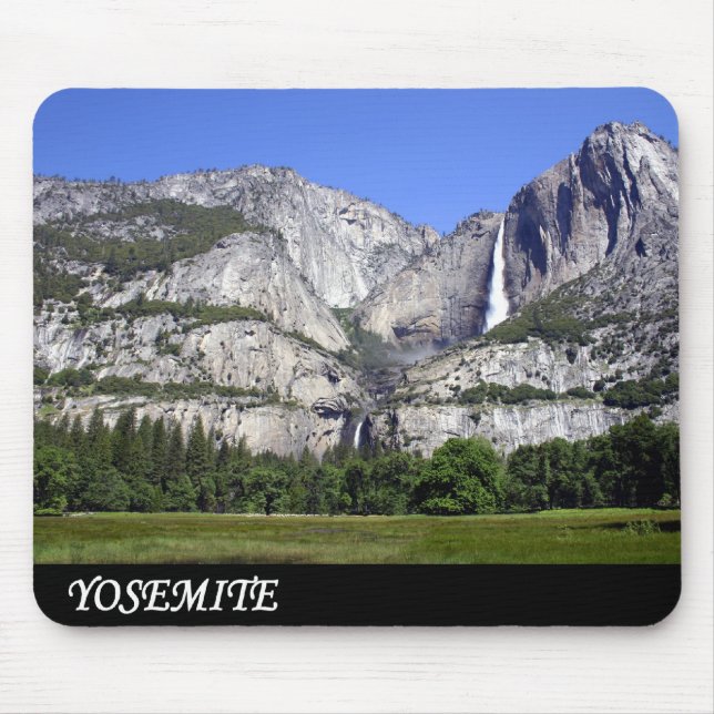 Yosemite Falls Mouse Mat (Front)