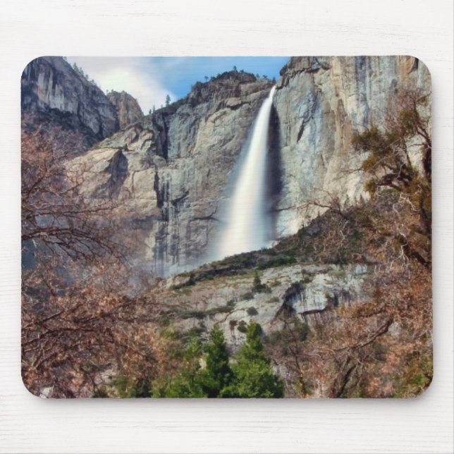 Yosemite Falls Mouse Mat (Front)