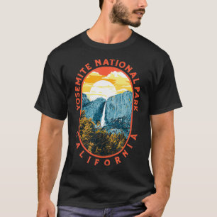 Yosemite Falls - National Park California Retro T-Shirt
