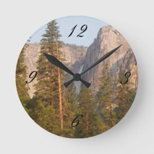 Yosemite Falls Picture Wall Clock