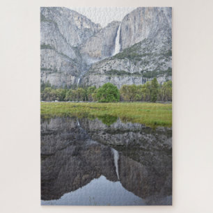 Yosemite Falls Reflection - 20x30 - 1014 pcs. Jigsaw Puzzle