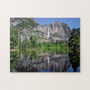 Yosemite Falls Reflection Jigsaw Puzzle