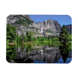 Yosemite Falls Reflection Magnet