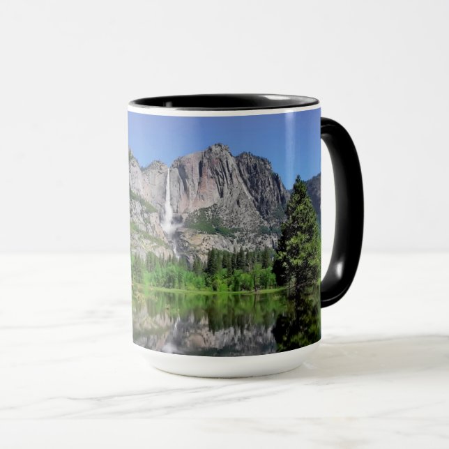 Yosemite Falls Reflection Mug (Front Right)