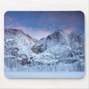 Yosemite Falls Sunrise Mouse Mat