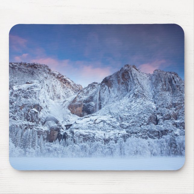 Yosemite Falls Sunrise Mouse Mat (Front)