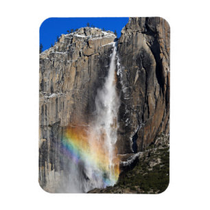 Yosemite Falls with Rainbow Magnet