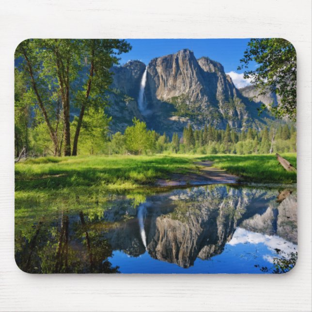 Yosemite Falls | Yosemite National Park Mouse Mat (Front)