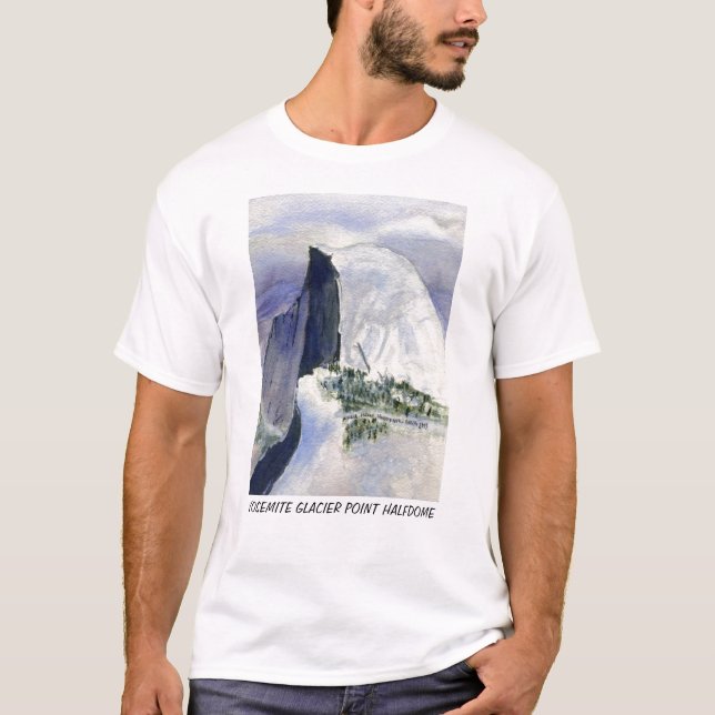 Yosemite Glacier Point Halfdome T-Shirt (Front)