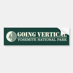 Yosemite (Going Vertical) Bumper Sticker