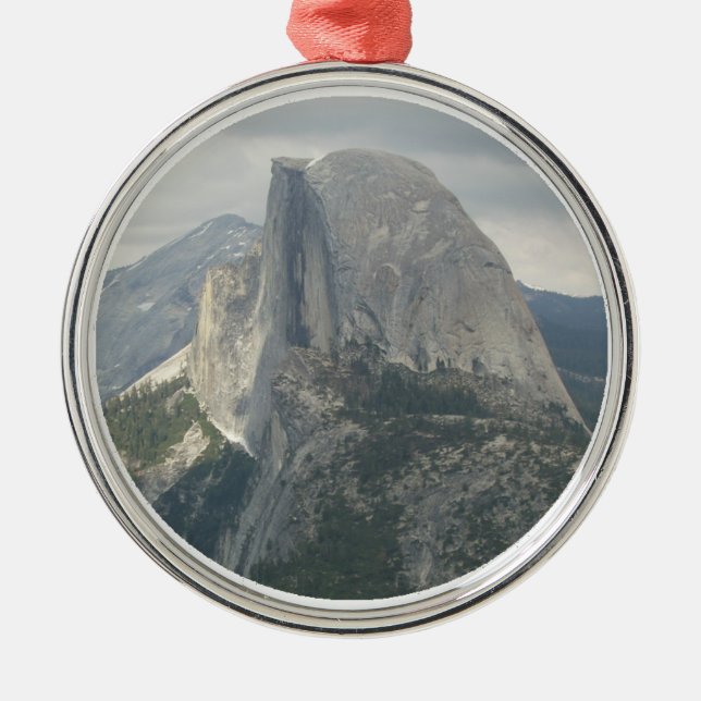 Yosemite Half Dome Deluxe Metal Tree Decoration (Front)