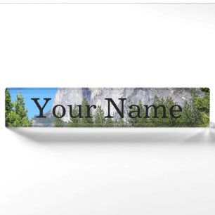 Yosemite Half Dome Nameplate