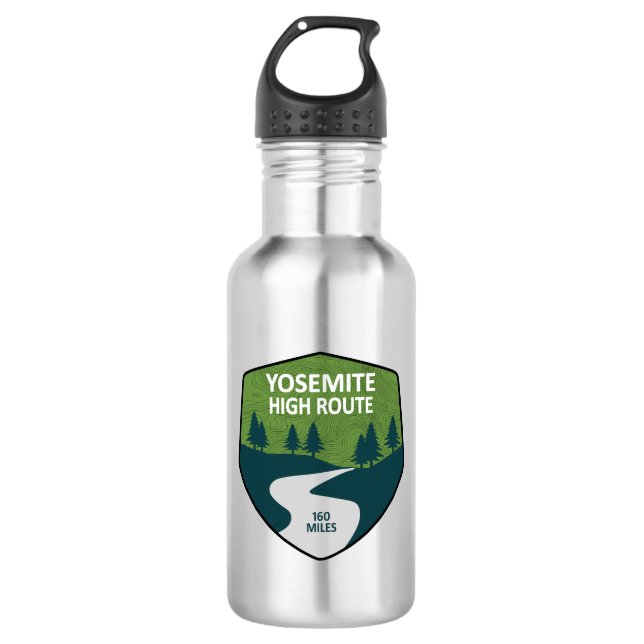 Yosemite High Route 532 Ml Water Bottle (Front)