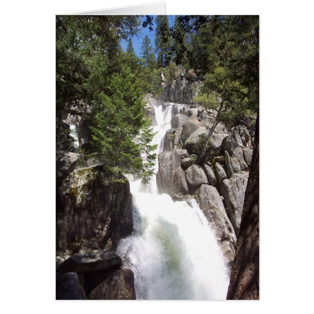 Yosemite in Springtime:  Chilnualna Falls (Front)