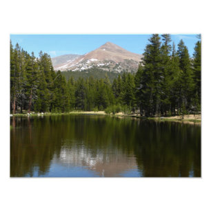 Yosemite Lake Reflection Photo Print