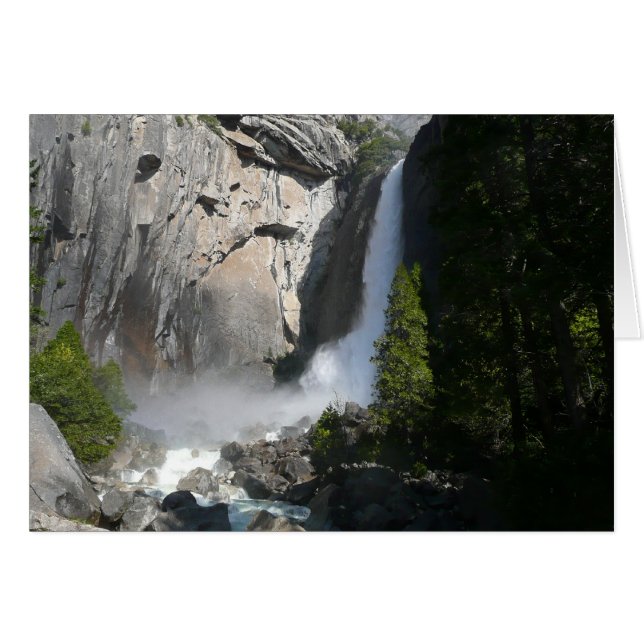Yosemite Lower Falls at Lower Yosemite Falls Trail (Front Horizontal)