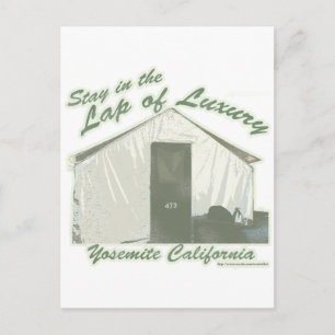 Yosemite Luxury Humour Travel Slogan Postcard