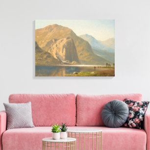 Yosemite Majestic Landscape by Albert Bierstadt Canvas Print