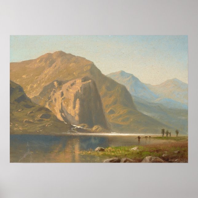 Yosemite Majestic Landscape by Albert Bierstadt Poster (Front)