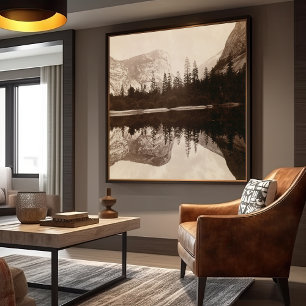 Yosemite - Mirror Lake - National Park Canvas Print