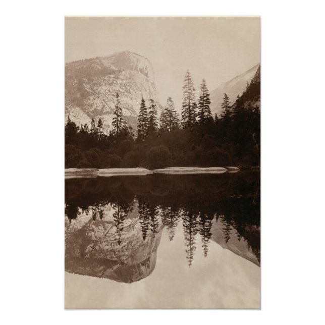Yosemite - Mirror Lake - National Park Poster (Front)