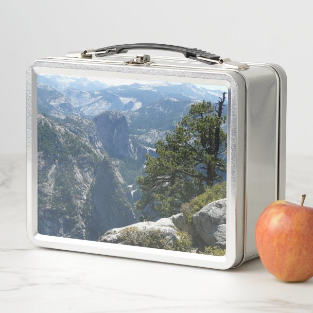 Yosemite Mountain View in Yosemite National Park Metal Lunch Box (In Situ)