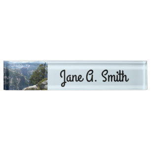 Yosemite Mountain View in Yosemite National Park Nameplate