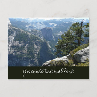 Yosemite Mountain View in Yosemite National Park Postcard