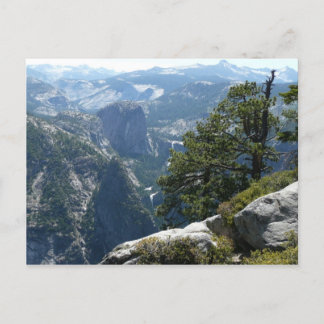 Yosemite Mountain View in Yosemite National Park Postcard