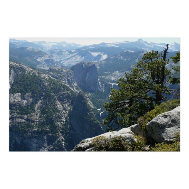 Yosemite Mountain View in Yosemite National Park Poster (Front)