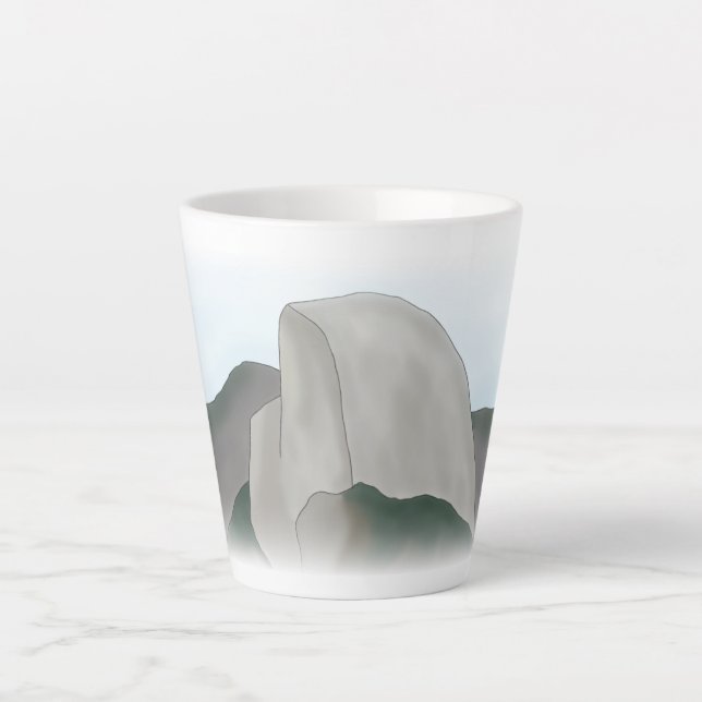 Yosemite Mug, National Park Coffee Cup (Front)