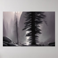Yosemite National - Colorful Painting