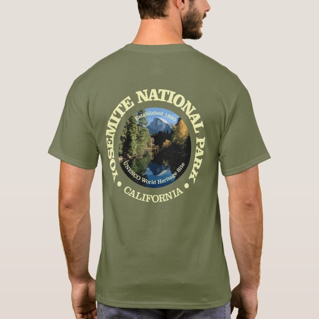 Yosemite National Park 2 T-Shirt (Back)