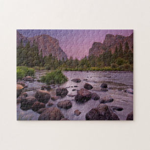 Yosemite National Park at Dusk Jigsaw Puzzle