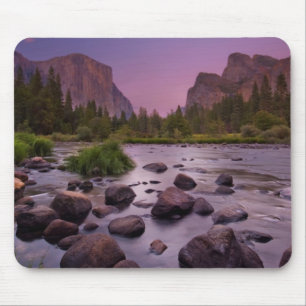 Yosemite National Park at Dusk Mouse Mat