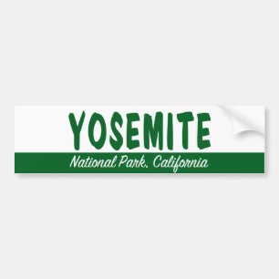 Yosemite National Park Bumper Sticker