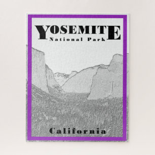 Yosemite National Park California - 16x20 - 520 pc Jigsaw Puzzle