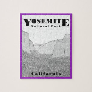 Yosemite National Park California - 8x10 - 110 pcs Jigsaw Puzzle