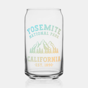 Yosemite National Park California Hiking Gradient Can Glass