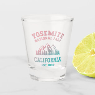 Yosemite National Park California Hiking Gradient Shot Glass